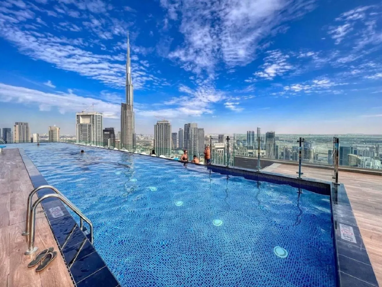 Stunning Burj Khalifa View 5 Star Hotel Amenities Dubaj Apartmán