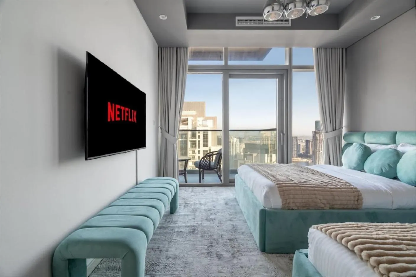 Stunning Burj Khalifa View 5 Star Hotel Amenities Dubaj Apartmán